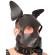 Red Leather Puppy Dog Mask