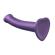 Strap On Me Mono Density Metalic Shine Dildo Medium Purple