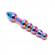 Sensual Multi Coloured Glass Laila Anal Probe