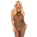 Leg Avenue Seamless High Neck Halter Bodystocking