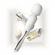 Lelo Smart Wand Massager Medium Ivory Rechargeable Vibrator