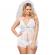 Leg Avenue Mesh Babydoll & G-String Plus Size 1X/2X