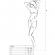 Passion Woman BS024 Bodystocking White One Size