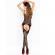 Passion Woman BS023 Bodystocking Black One Size