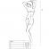 Passion Woman BS012 Bodystocking White One Size