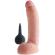 King Cock Realistic Penis Natural Ejaculator 22.86CM