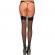 Leg Avenue Stockings With Back Seam Black