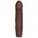 Stud Silicone Woody Flesh Brown Vibrator