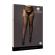 Le Desir Suspender Leopard Pantyhose Black UK 14 to 20