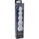 White Nights 7 Inch Ribbed Anal Vibrator