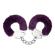 Me You Us Furry Handcuffs Purple