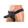 Erection Assistant Hollow Vibrating Strap-On 6 inch Black