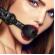 Ouch Breathable Luxury Black Ball Gag