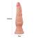 Lovetoy 9.5 Inch Dual Layered Silicone Cock Flesh Pink