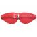 Rouge Garments Large Red Padded Blindfold