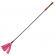 Rouge Garments Riding Crop with Wooden Handle Pink