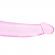 Double Fun Pink Strapless Strap On Dildo