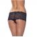 Black Lace Hotpants