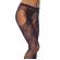 Crotchless Black Fishnet Lace Detail Tights