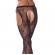 Crotchless Black Fishnet Lace Detail Tights